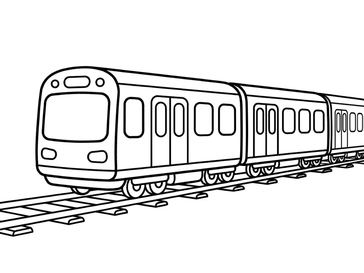 Illustration for Hunden på tunnelbanan